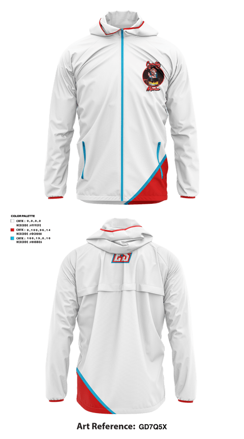 Windbreaker, East Side Thunder, Baseball, Teamtime, Team time, sublimation, custom sports apparel, team uniforms, spirit wear, spiritwear, sports uniforms, custom shirts, team store, custom team store, fundraiser sports, apparel fundraiser