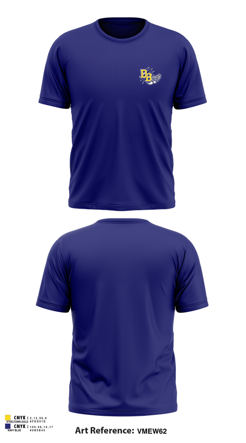 Short Sleeve Performance Shirt, David Brearley High School Track, Track & Field, Teamtime, Team time, sublimation, custom sports apparel, team uniforms, spirit wear, spiritwear, sports uniforms, custom shirts, team store, custom team store, fundraiser sports, apparel fundraiser