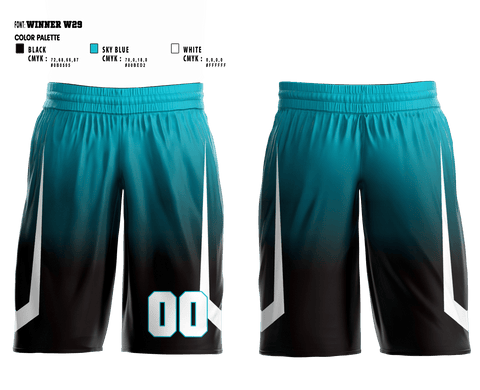 Womens Basketball Shorts, Pioneer Valley HS Panthers, Women's Basketball, Teamtime, Team time, sublimation, custom sports apparel, team uniforms, spirit wear, spiritwear, sports uniforms, custom shirts, team store, custom team store, fundraiser sports, apparel fundraiser