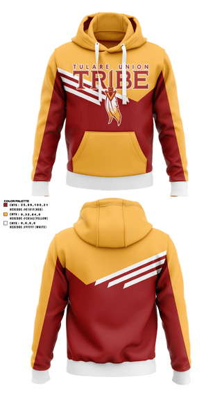 Hoodie, Tulare Union High School Cross Country, Cross Country, Teamtime, Team time, sublimation, custom sports apparel, team uniforms, spirit wear, spiritwear, sports uniforms, custom shirts, team store, custom team store, fundraiser sports, apparel fundraiser