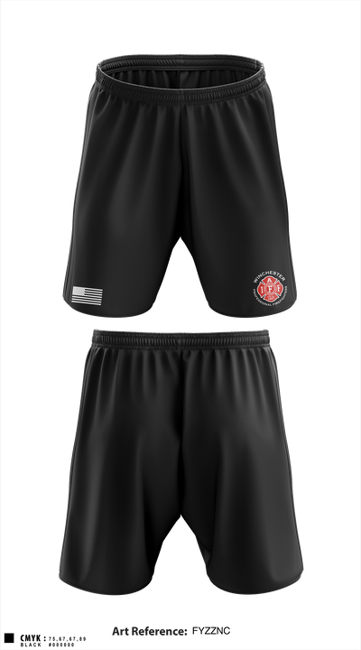 Winchester Fire Department 95741675 Athletic Shorts With Pockets - 5
