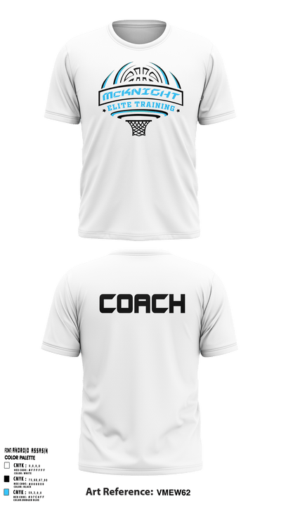 McKnight Elite Training 77825120 Short Sleeve Performance Shirt - 4