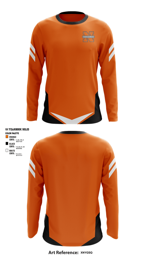 Long Sleeve Performance Shirt, Northampton Area High School Wrestling, Wrestling, Teamtime, Team time, sublimation, custom sports apparel, team uniforms, spirit wear, spiritwear, sports uniforms, custom shirts, team store, custom team store, fundraiser sports, apparel fundraiser