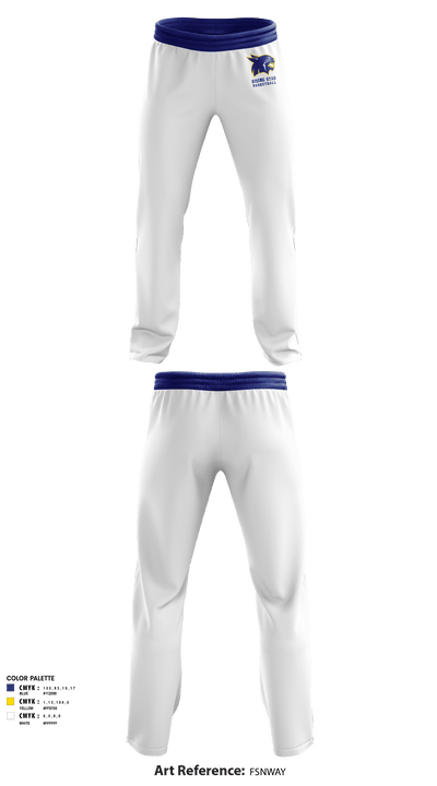 Rising Star High School Basketball 81336189 Sweatpants - 1