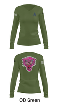 The Citadel 89582044 Women's Long Sleeve V-neck Shirt - 39
