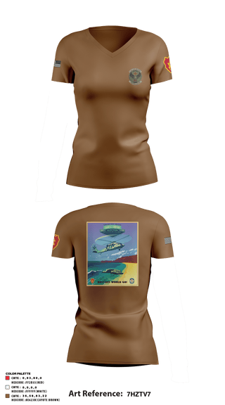 Women's Short Sleeve Vneck Shirt, , Army, Teamtime, Team time, sublimation, custom sports apparel, team uniforms, spirit wear, spiritwear, sports uniforms, custom shirts, team store, custom team store, fundraiser sports, apparel fundraiser