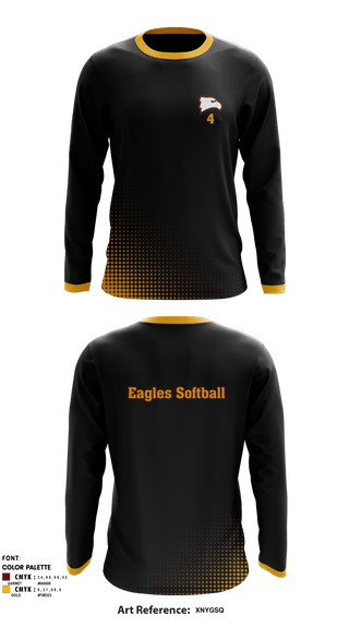 Long Sleeve Performance Shirt, Kaitlyn Tucker PowerNIL, , Teamtime, Team time, sublimation, custom sports apparel, team uniforms, spirit wear, spiritwear, sports uniforms, custom shirts, team store, custom team store, fundraiser sports, apparel fundraiser