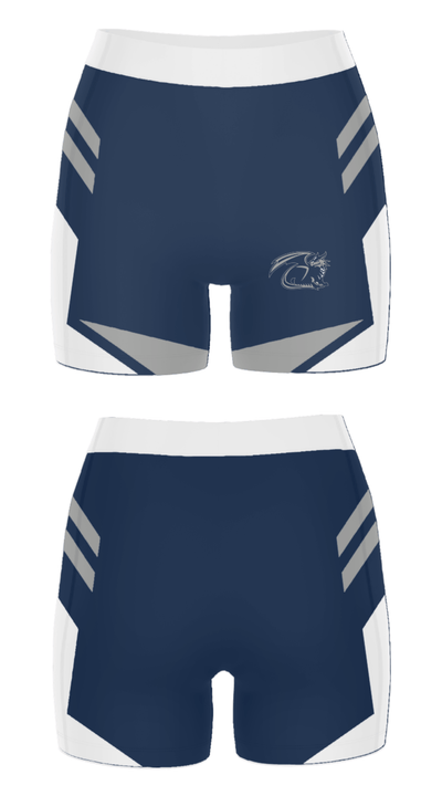 Henry F Moss Middle School Football 2709837 Women's Compression Shorts - 1