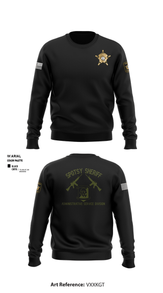 Crew Neck Sweatshirt, , Police, Teamtime, Team time, sublimation, custom sports apparel, team uniforms, spirit wear, spiritwear, sports uniforms, custom shirts, team store, custom team store, fundraiser sports, apparel fundraiser
