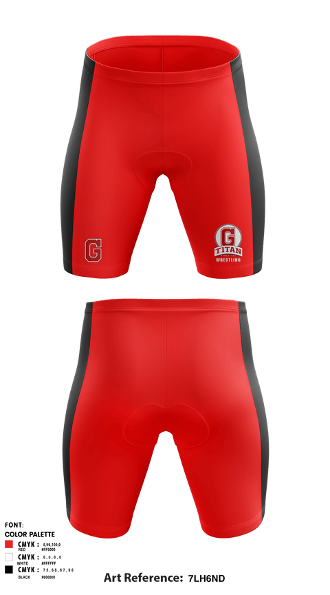 Men's Compression Shorts, Glenwood High School Wrestling, Wrestling, Teamtime, Team time, sublimation, custom sports apparel, team uniforms, spirit wear, spiritwear, sports uniforms, custom shirts, team store, custom team store, fundraiser sports, apparel fundraiser