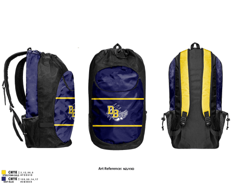Gear Bag, David Brearley High School Track, Track & Field, Teamtime, Team time, sublimation, custom sports apparel, team uniforms, spirit wear, spiritwear, sports uniforms, custom shirts, team store, custom team store, fundraiser sports, apparel fundraiser