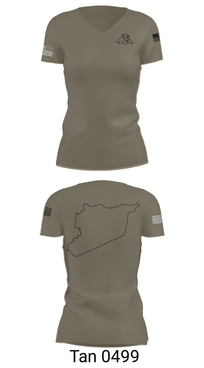 YETI PLATOON 84501614 Women's Short Sleeve V-neck Shirt - 36