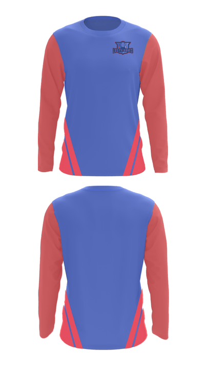 Los patrones 23801539 Long Sleeve Performance Shirt - 27