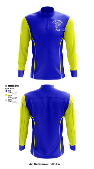 Quarter Zip Jacket, Todd County High School Golf, Golf, Teamtime, Team time, sublimation, custom sports apparel, team uniforms, spirit wear, spiritwear, sports uniforms, custom shirts, team store, custom team store, fundraiser sports, apparel fundraiser