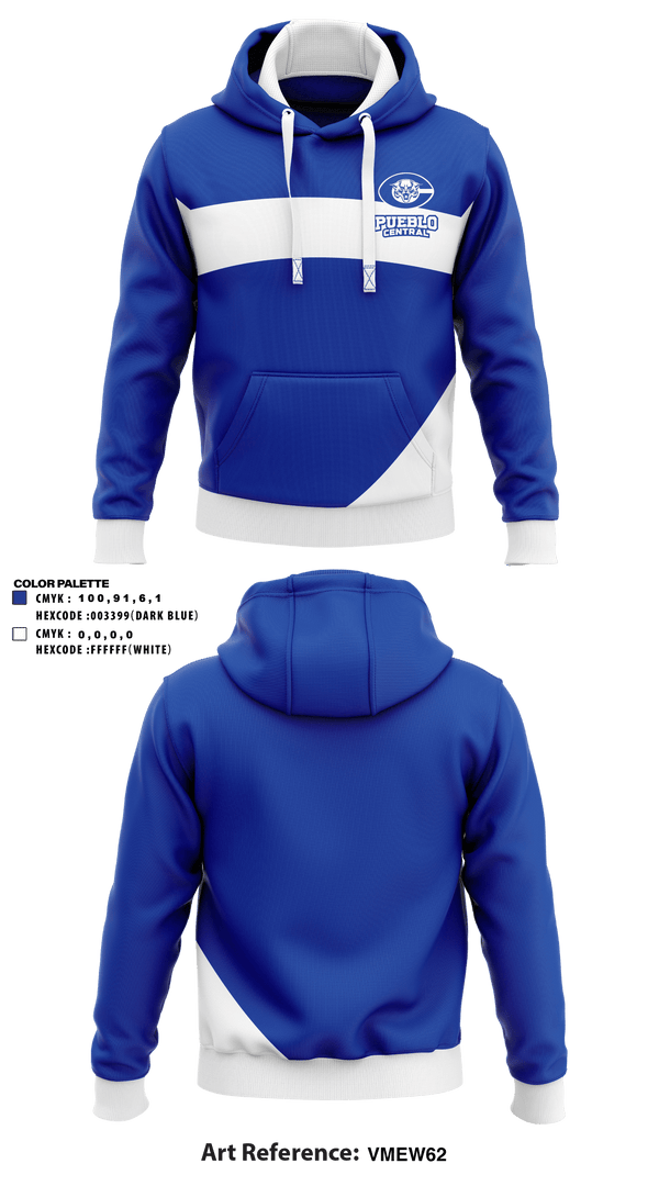 Hoodie, Pueblo Central High School, Spirit Store, Teamtime, Team time, sublimation, custom sports apparel, team uniforms, spirit wear, spiritwear, sports uniforms, custom shirts, team store, custom team store, fundraiser sports, apparel fundraiser