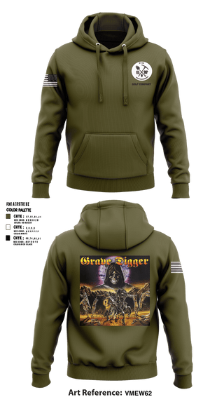 Hoodie, , Army, Teamtime, Team time, sublimation, custom sports apparel, team uniforms, spirit wear, spiritwear, sports uniforms, custom shirts, team store, custom team store, fundraiser sports, apparel fundraiser