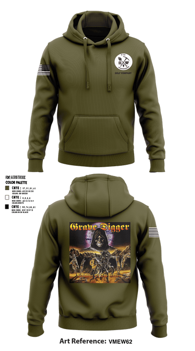 Grave digger 21039864 Hoodie - 2