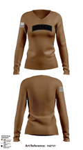 HHC Mortars, 2-505 PIR 68912099 Women's Long Sleeve V-neck Shirt - 51