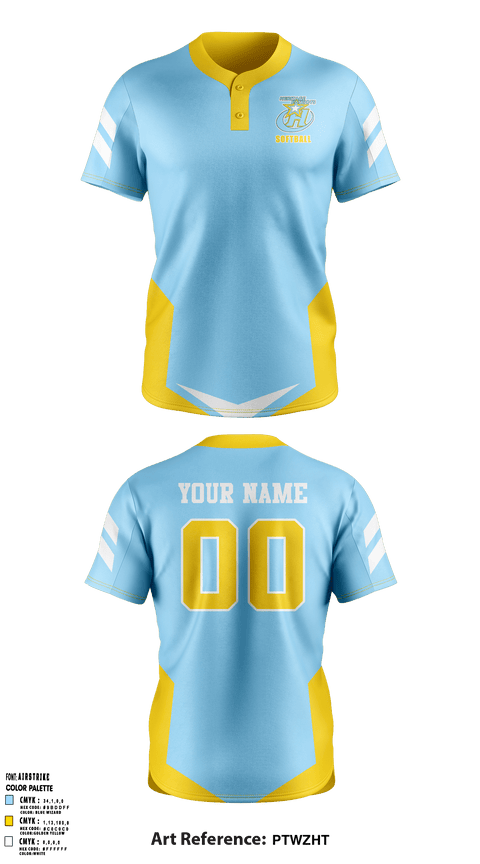 Two Button Softball Jersey, Heritage High School Softball, Softball, Teamtime, Team time, sublimation, custom sports apparel, team uniforms, spirit wear, spiritwear, sports uniforms, custom shirts, team store, custom team store, fundraiser sports, apparel fundraiser