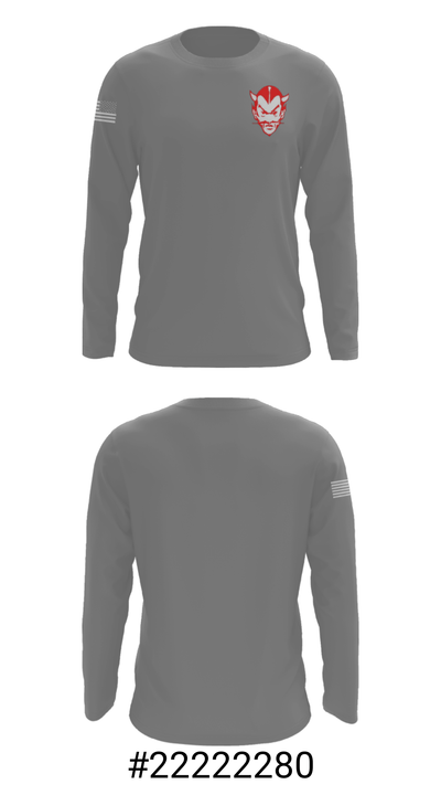 Rustburg High School Golf 28819358 Long Sleeve Performance Shirt - 14