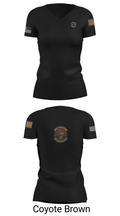 128th Air Control Squadron 4875965 Women's Short Sleeve V-neck Shirt - 20