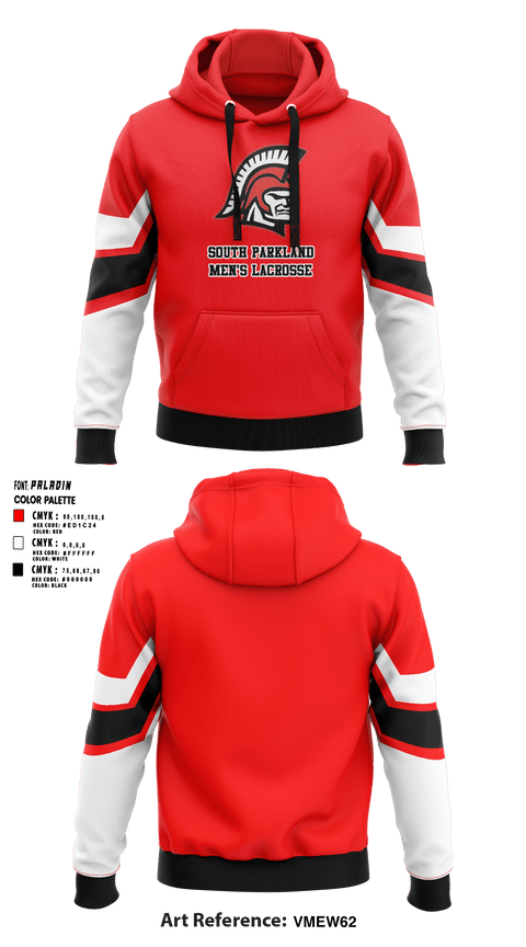 Hoodie, South Parkland Youth Association Lacrosse, Men's Lacrosse, Teamtime, Team time, sublimation, custom sports apparel, team uniforms, spirit wear, spiritwear, sports uniforms, custom shirts, team store, custom team store, fundraiser sports, apparel fundraiser
