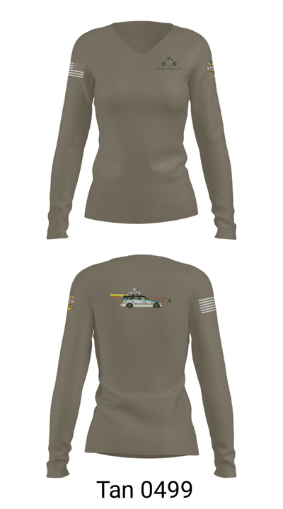 Recon Chief Inc. 84611298 Women's Long Sleeve V-neck Shirt - 41