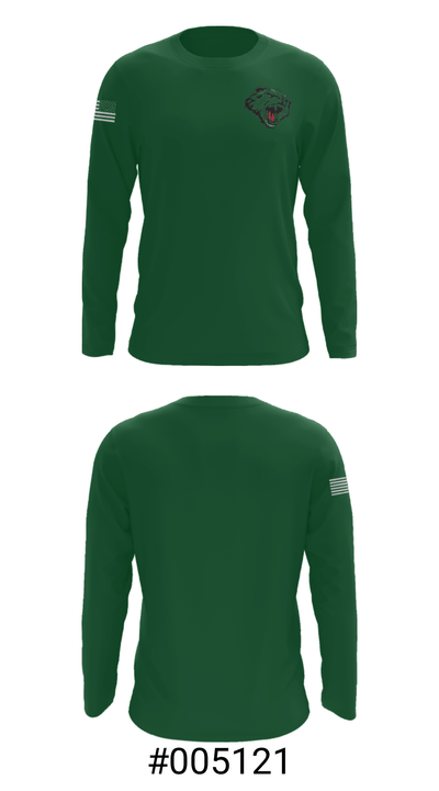 Worcester Central High School Basketball 98172206 Long Sleeve Performance Shirt - 18