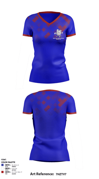 Women's Short Sleeve Vneck Shirt, ROUND THE CLOCK PLUMBING, , Teamtime, Team time, sublimation, custom sports apparel, team uniforms, spirit wear, spiritwear, sports uniforms, custom shirts, team store, custom team store, fundraiser sports, apparel fundraiser