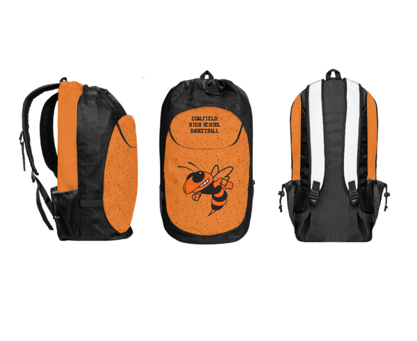 Gear Bag, Coalfield High School Basketball, Women's Basketball, Teamtime, Team time, sublimation, custom sports apparel, team uniforms, spirit wear, spiritwear, sports uniforms, custom shirts, team store, custom team store, fundraiser sports, apparel fundraiser