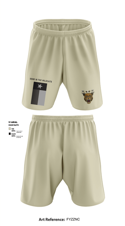 Alpha Company 4th Battalion 2nd Brigade 33999418 Athletic Shorts With Pockets - 1