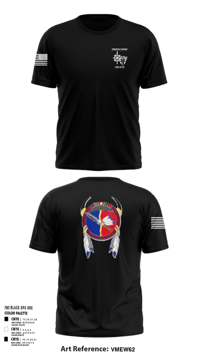 Comanche, 309th MI BN 43533231 Short Sleeve Performance Shirt - 1