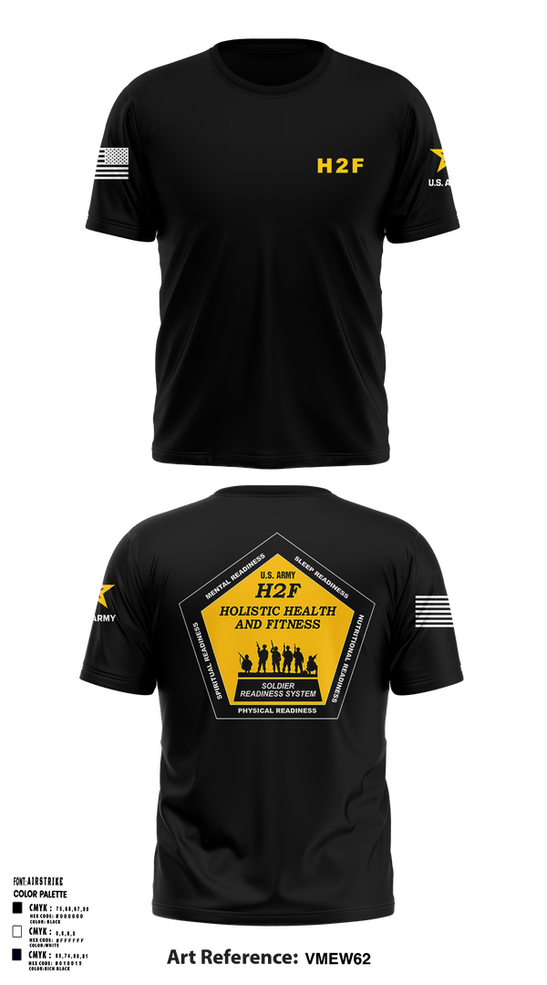 Short Sleeve Performance Shirt, Army H2F, Army, Teamtime, Team time, sublimation, custom sports apparel, team uniforms, spirit wear, spiritwear, sports uniforms, custom shirts, team store, custom team store, fundraiser sports, apparel fundraiser