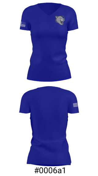 Women's Short Sleeve Vneck Shirt, Greenwood Christian Academy Basketball, Men's Basketball, Teamtime, Team time, sublimation, custom sports apparel, team uniforms, spirit wear, spiritwear, sports uniforms, custom shirts, team store, custom team store, fundraiser sports, apparel fundraiser