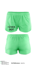Iowa DOT 52653501 Women's Shorts - 1