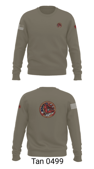 Crew Neck Sweatshirt, , National Guard, Teamtime, Team time, sublimation, custom sports apparel, team uniforms, spirit wear, spiritwear, sports uniforms, custom shirts, team store, custom team store, fundraiser sports, apparel fundraiser