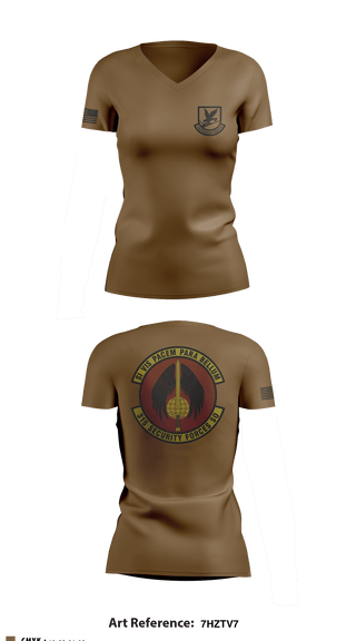Women's Short Sleeve Vneck Shirt, 315 SFS CHS, Air Force, Teamtime, Team time, sublimation, custom sports apparel, team uniforms, spirit wear, spiritwear, sports uniforms, custom shirts, team store, custom team store, fundraiser sports, apparel fundraiser