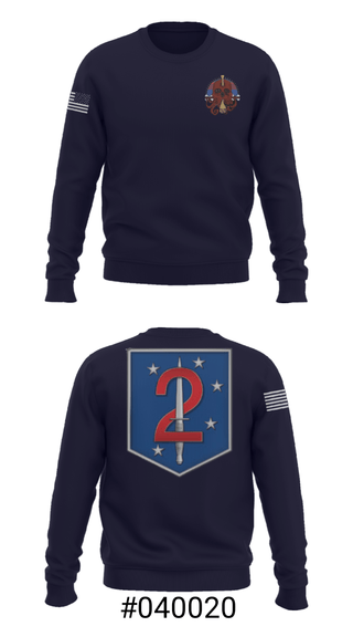 Crew Neck Sweatshirt, , Marines, Teamtime, Team time, sublimation, custom sports apparel, team uniforms, spirit wear, spiritwear, sports uniforms, custom shirts, team store, custom team store, fundraiser sports, apparel fundraiser