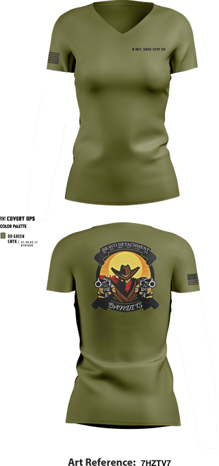 Women's Short Sleeve Vneck Shirt, , Army, Teamtime, Team time, sublimation, custom sports apparel, team uniforms, spirit wear, spiritwear, sports uniforms, custom shirts, team store, custom team store, fundraiser sports, apparel fundraiser