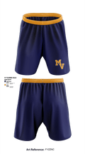 Medomak Valley Panthers 33560962 Athletic Shorts With Pockets - 1