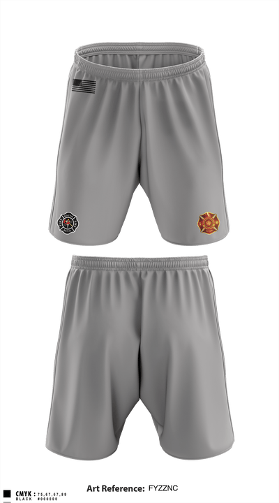 South Bend Fire 21088778 Athletic Shorts With Pockets - 2