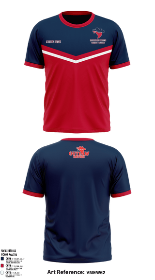 Short Sleeve Performance Shirt, Saugerties Outlaws, Football, Teamtime, Team time, sublimation, custom sports apparel, team uniforms, spirit wear, spiritwear, sports uniforms, custom shirts, team store, custom team store, fundraiser sports, apparel fundraiser