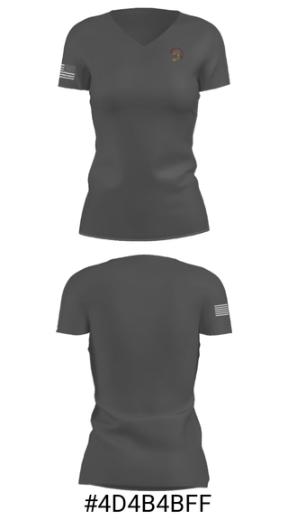 Women's Short Sleeve Vneck Shirt, Pahrump Valley High School Cheer, Cheer, Teamtime, Team time, sublimation, custom sports apparel, team uniforms, spirit wear, spiritwear, sports uniforms, custom shirts, team store, custom team store, fundraiser sports, apparel fundraiser