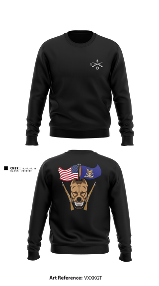 Crew Neck Sweatshirt, , Army, Teamtime, Team time, sublimation, custom sports apparel, team uniforms, spirit wear, spiritwear, sports uniforms, custom shirts, team store, custom team store, fundraiser sports, apparel fundraiser