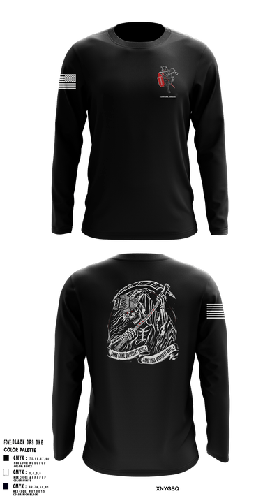 112th CRD112th CRD, 1SFG(A) 89961624 Long Sleeve Performance Shirt - 1