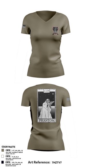 Women's Short Sleeve Vneck Shirt, 1-5 Recon, Army, Teamtime, Team time, sublimation, custom sports apparel, team uniforms, spirit wear, spiritwear, sports uniforms, custom shirts, team store, custom team store, fundraiser sports, apparel fundraiser