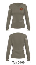 Paxton Fire Group 1 49680936 Women's Long Sleeve V-neck Shirt - 39