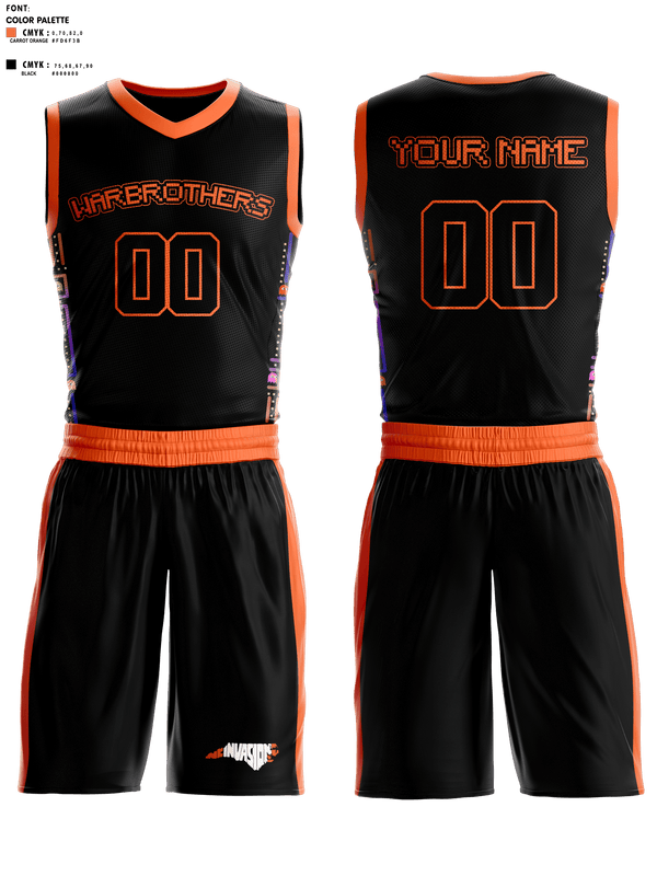 Basketball Uniform, NC INVASION, Men's Basketball, Teamtime, Team time, sublimation, custom sports apparel, team uniforms, spirit wear, spiritwear, sports uniforms, custom shirts, team store, custom team store, fundraiser sports, apparel fundraiser