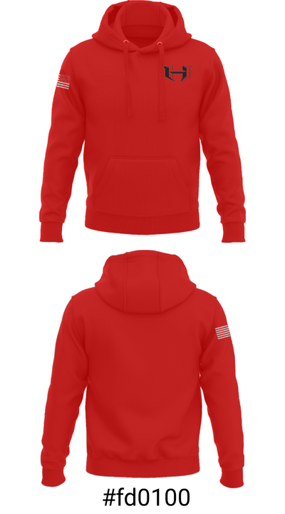 Hibriten High School Wrestling 33577062 Hoodie - 17