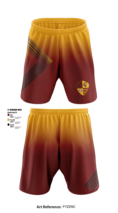 Shadow Ridge High School Soccer 91424310 Athletic Shorts With Pockets - 1